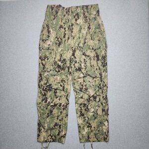 Military Pants 33 Short NWU Type III Navy Seals Camo Cargo Trouser 32x30